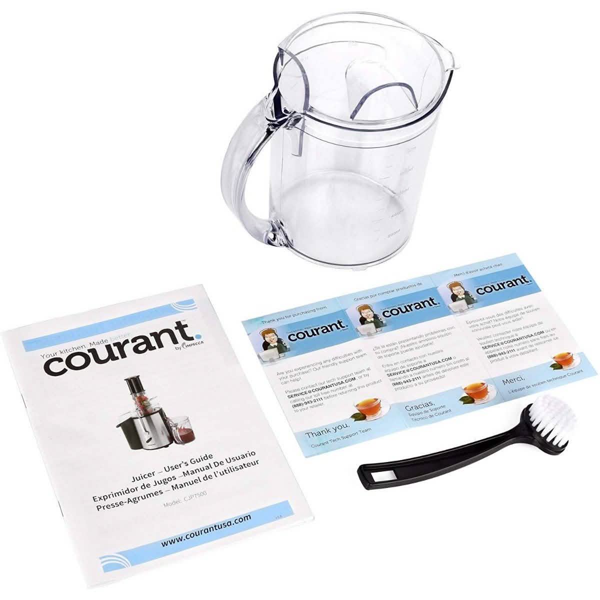 Courant Juice Extractor with 1.8L Extra Large Pulp Bin