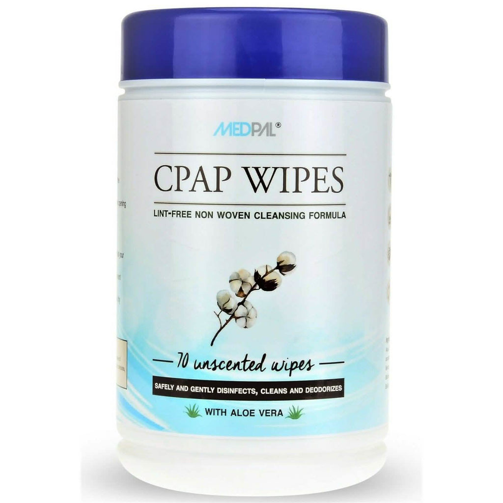 CPAP Mask Cleansing Wipes - Lint Free, Unscented - Easily Clean Sleep Mask