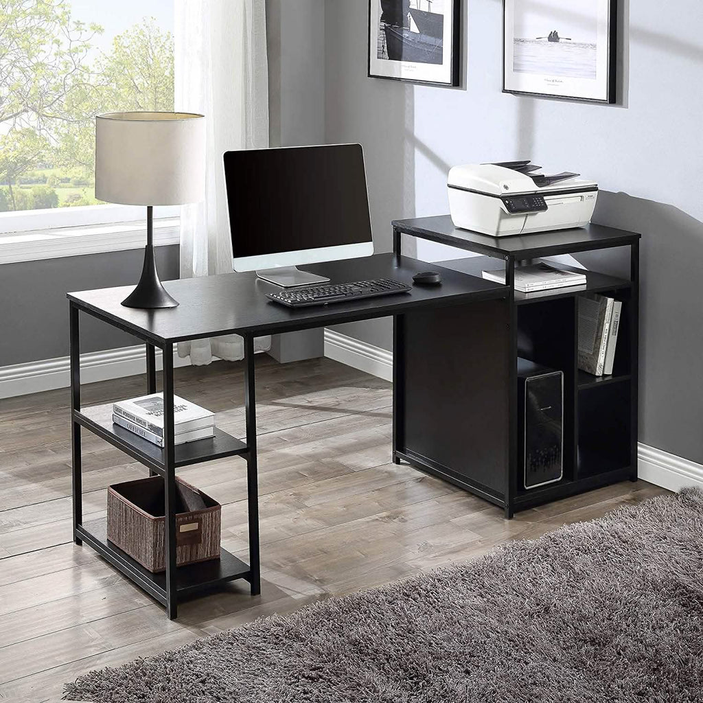 CPU Storage Printer Stand Writing PC Table