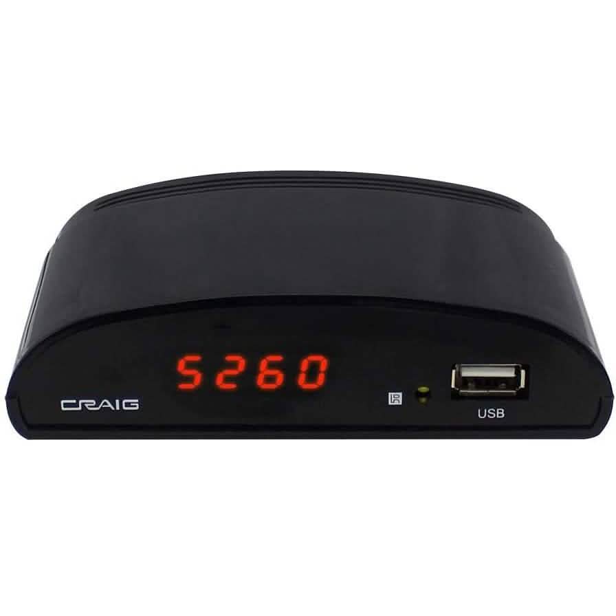 Craig CVD509N Digital to Analog Broadcast Converter with Remote Control