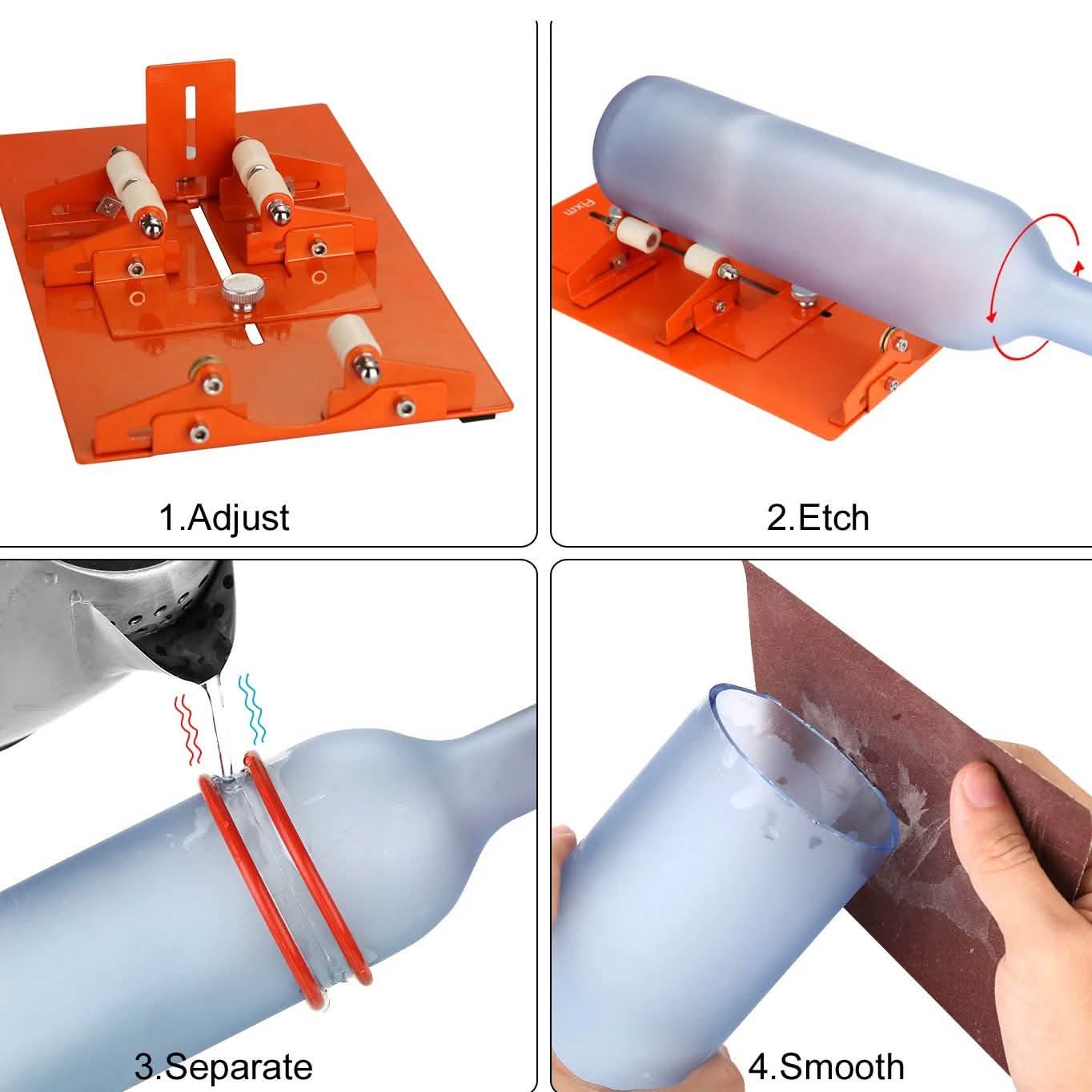 Creative Glass Bottle Cutter Machine for Beer Wine Jar DIY