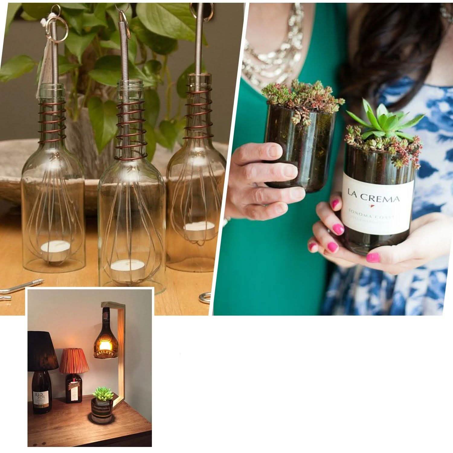 Creative Glass Bottle Cutter Machine for Beer Wine Jar DIY