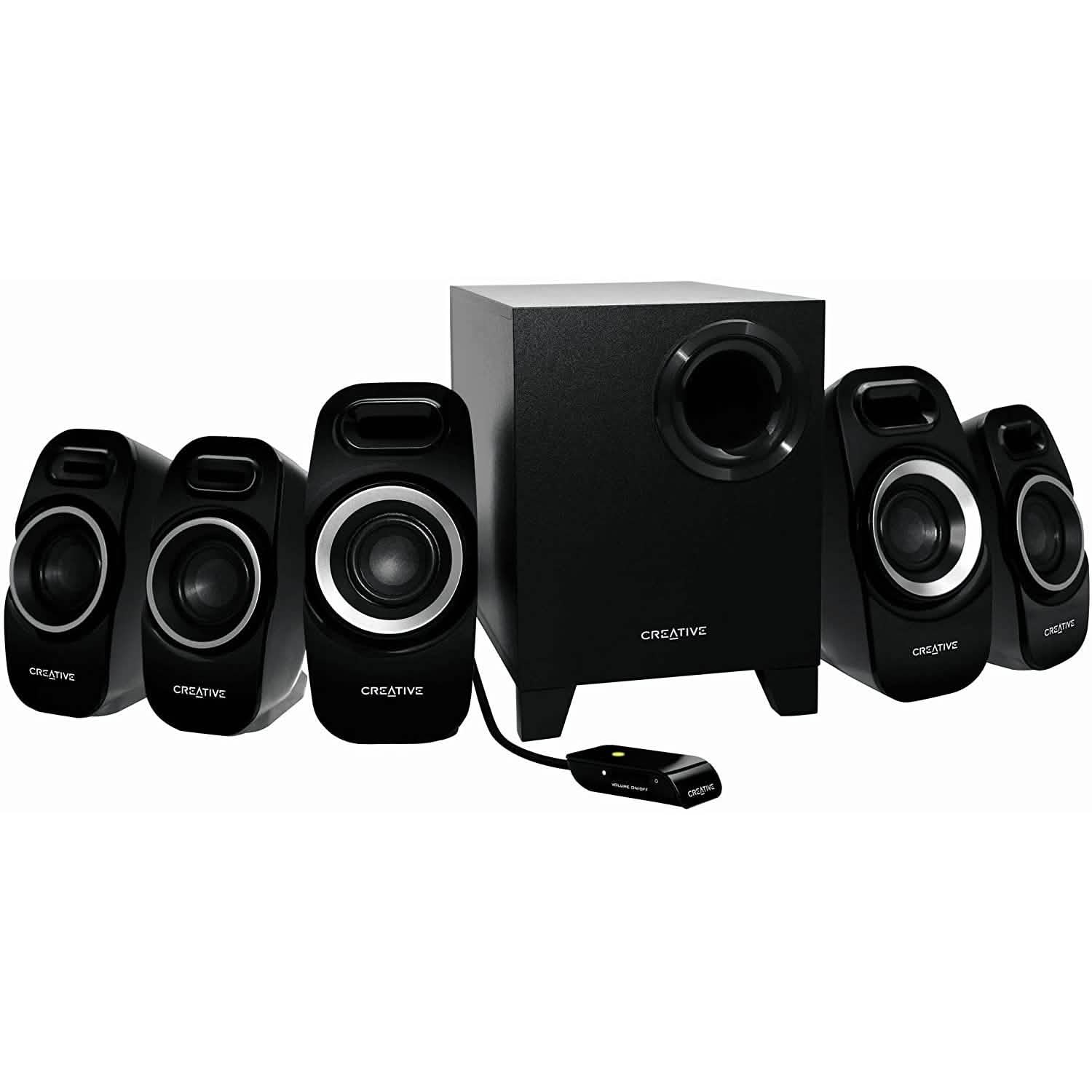 Creative Labs Inspire T6300 5.1 Multimedia Speaker System (Refurbished)