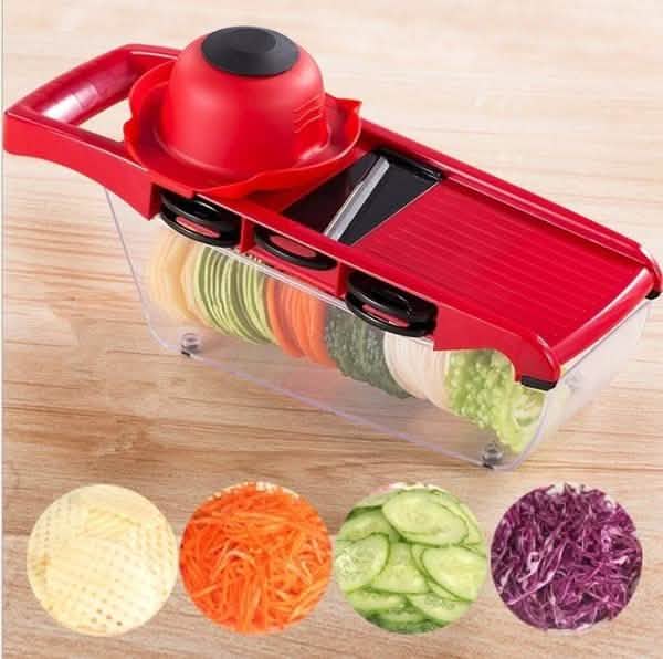 Creative Mandoline Slicer Vegetable Cutter with Stainless Steel Blade