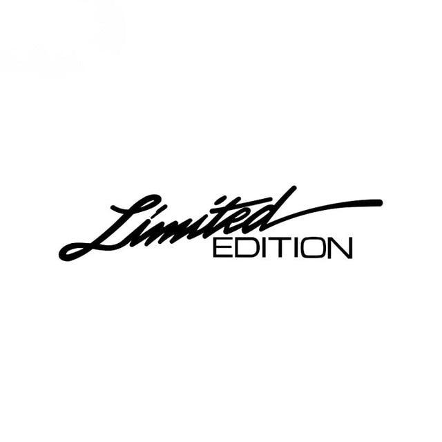 Creative Vinyl Sticker On Car Stickers 3D "LIMITED EDITION" Car Window Sticker Car-Styling Decal Creative Vinyl Sticker On Car Stickers and Decals Window Sticker Car-styling Decal 16CM*3.8CM