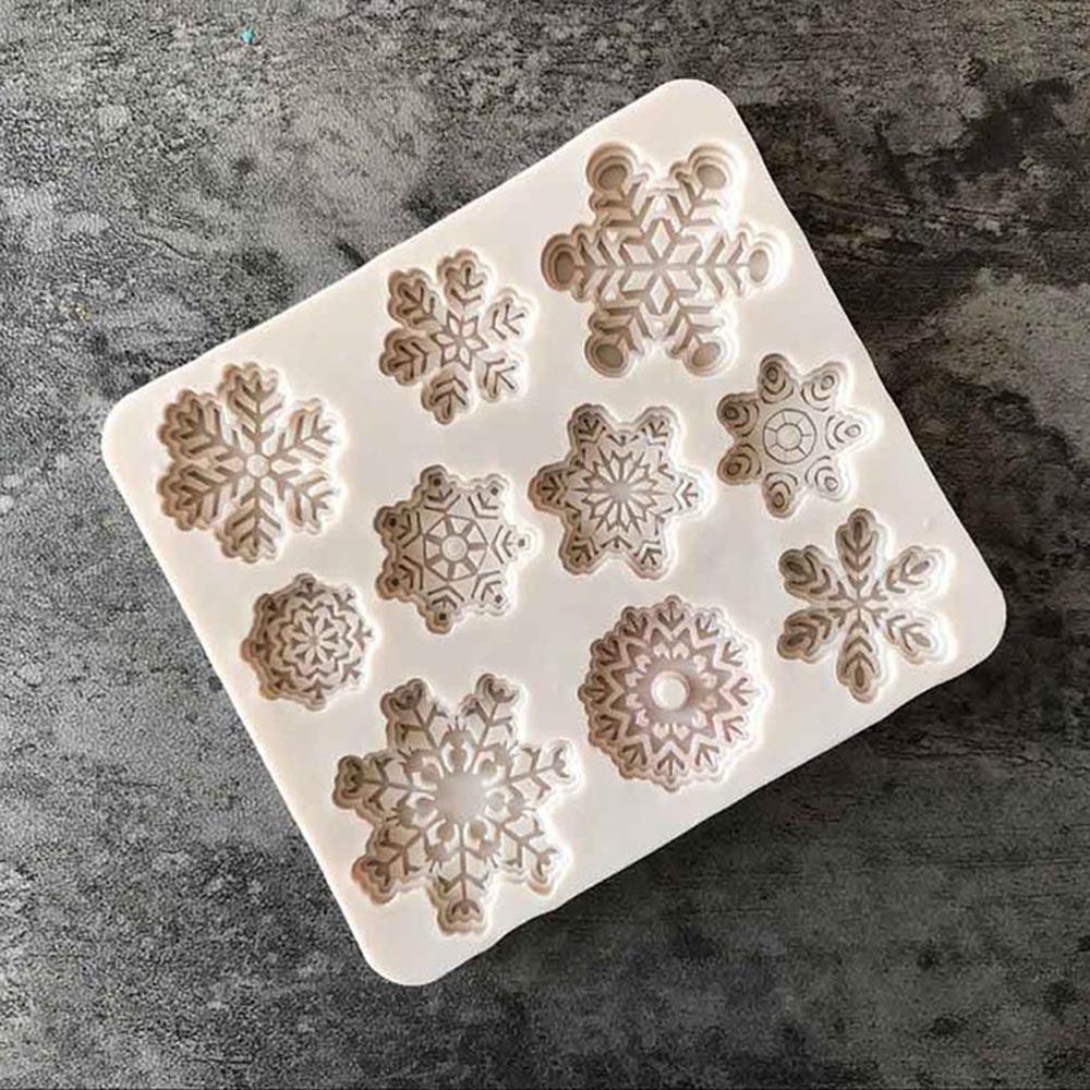 Creatures Conch Shell Fondant Cake Candy Cake Decoration Tools Forms Silicone Baking Cake Molds Shape Cake Mold 3D Snowflake Fondant Mold Christmas Snowflake Silicone Cake Candy Mold for Cake Cupcake Polymer Clay Crafting Project