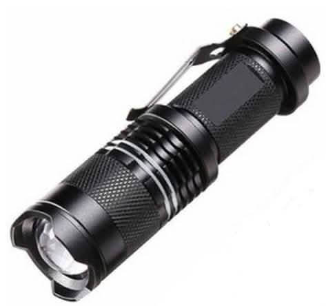 CREE XML T6 2000 Lumen Zoomable 3 Mode Focus LED Waterproof Flashlight
