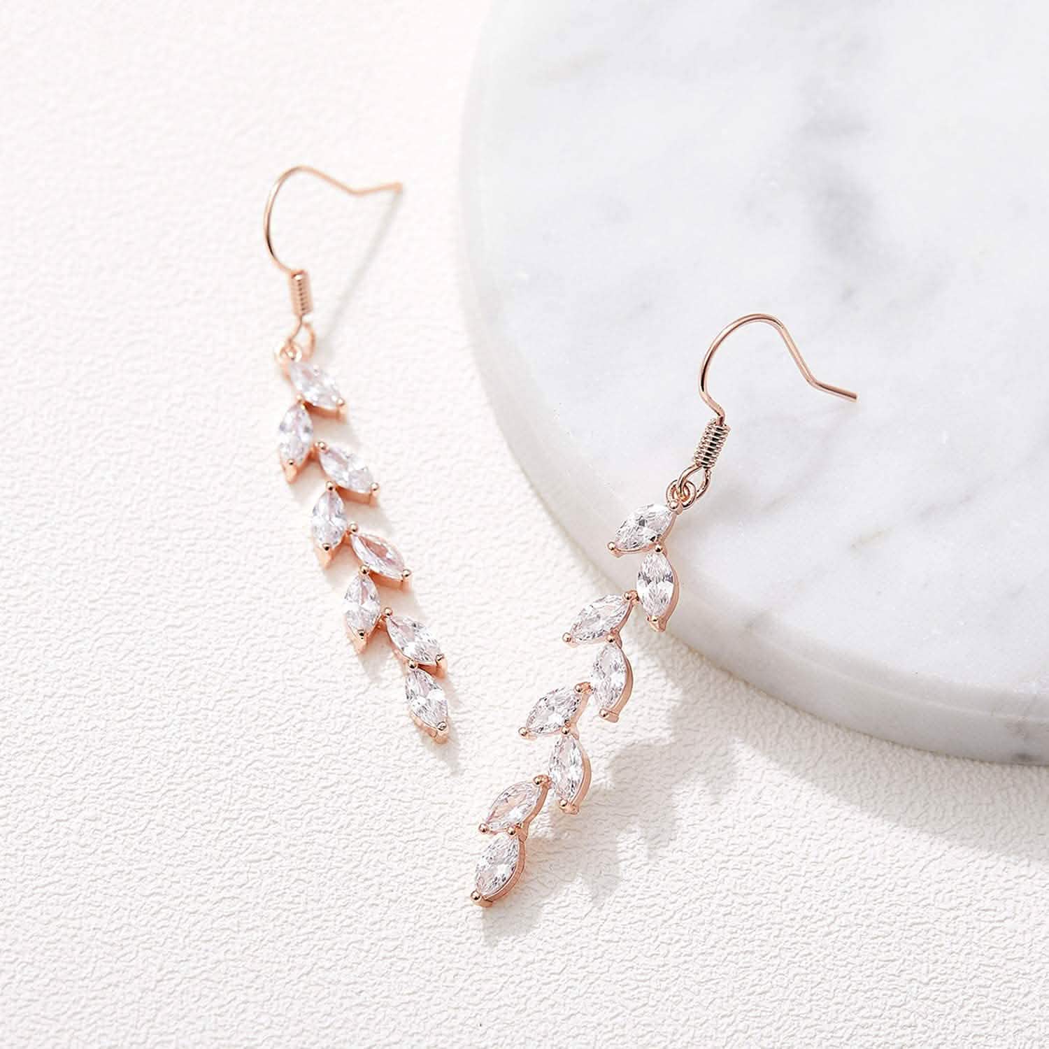 Crystal Drop Earrings