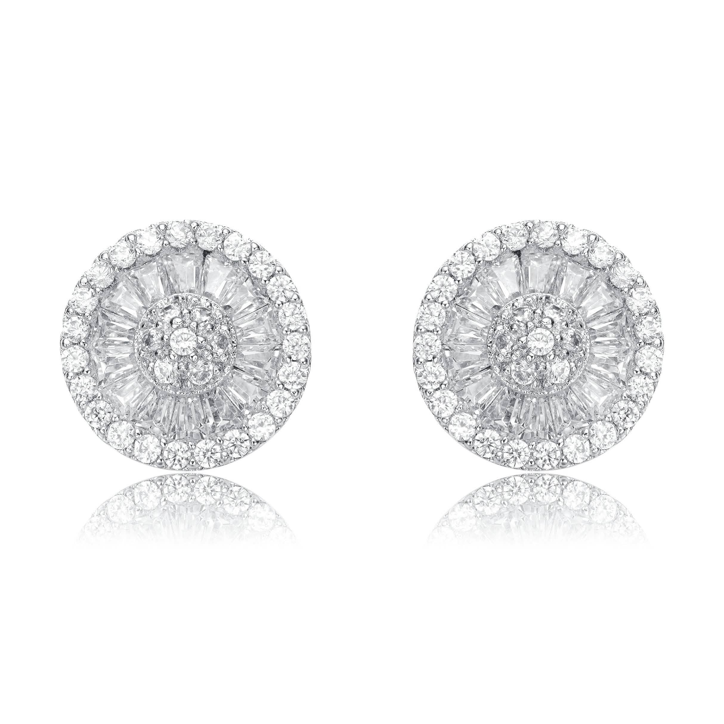 Cubic Zirconia Stud Earrings