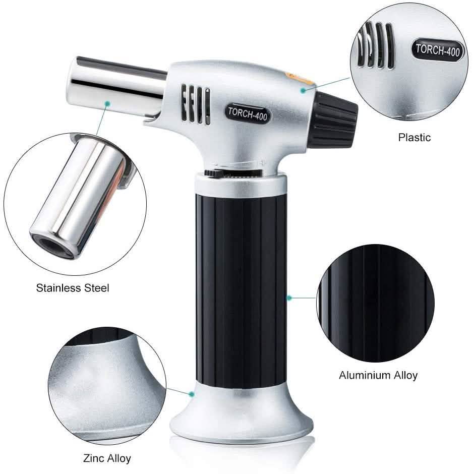 Culinary Butane Blow Torch Chef Kitchen