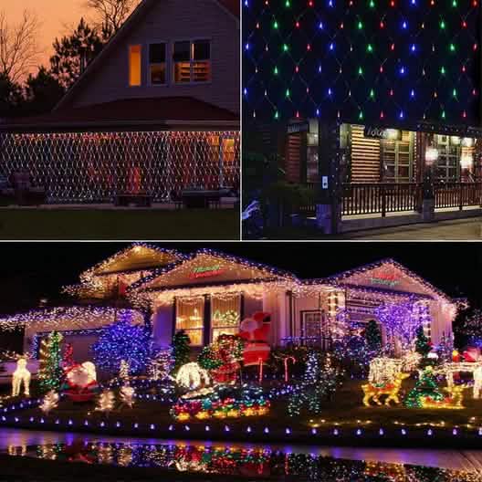 Curtain RGB Mesh LED Lights