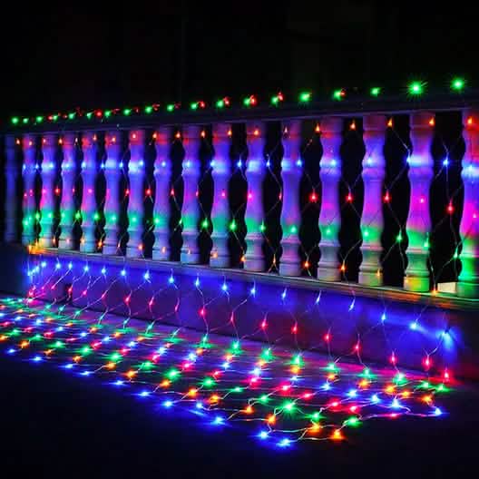 Curtain RGB Mesh LED Lights