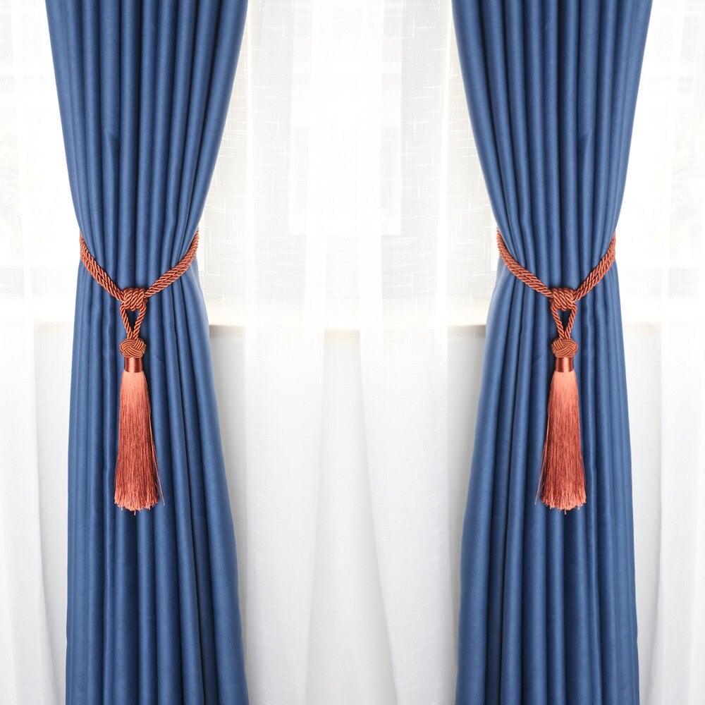 Curtain Tieback Tieback Tassel Tie Backs Decorative Curtain Clips Holdbacks Curtain Accessories For Drape Tassels Curtain Tiebacks Curtain Tassel Tiebacks Hanging Ball Tassel Curtain Hold-Backs Decorative