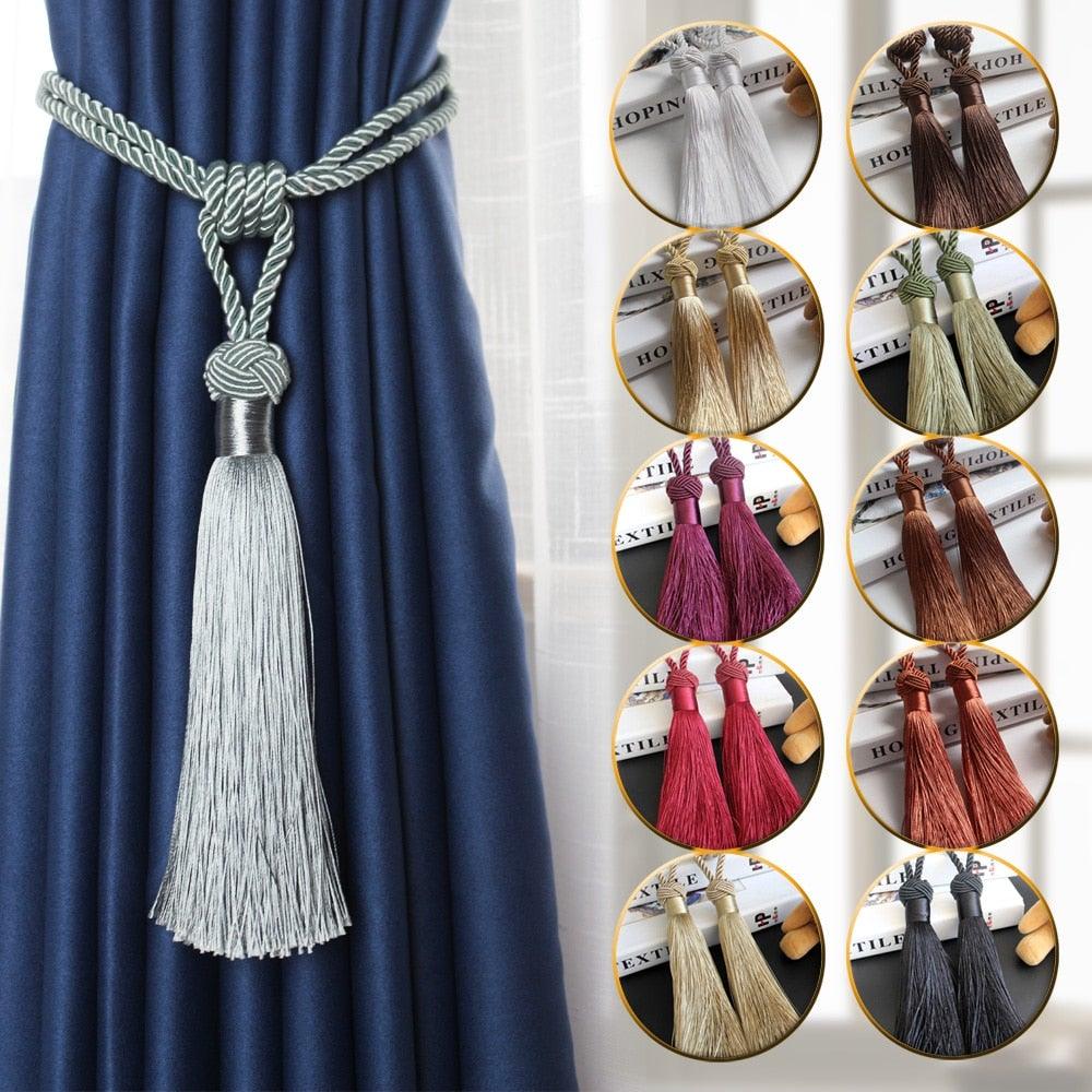 Curtain Tieback Tieback Tassel Tie Backs Decorative Curtain Clips Holdbacks Curtain Accessories For Drape Tassels Curtain Tiebacks Curtain Tassel Tiebacks Hanging Ball Tassel Curtain Hold-Backs Decorative