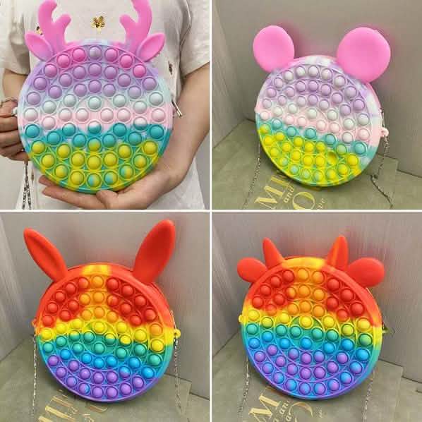 Cute Bag Pops Fidget Toys