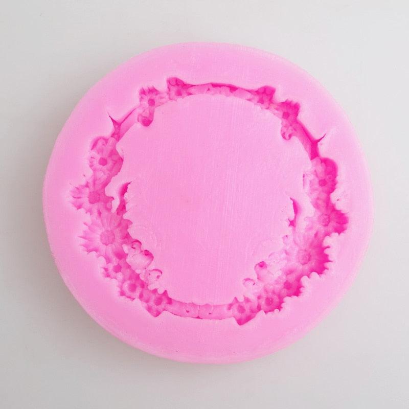 Cute Cake Circle Silicone Cake Mold Fondant Mold Cake Decorating Tools Chocolate Mini Mould Cake Mould Silicone Mold For Cake Decorating Chocolate Cookies Luxury Decoration For Birthday