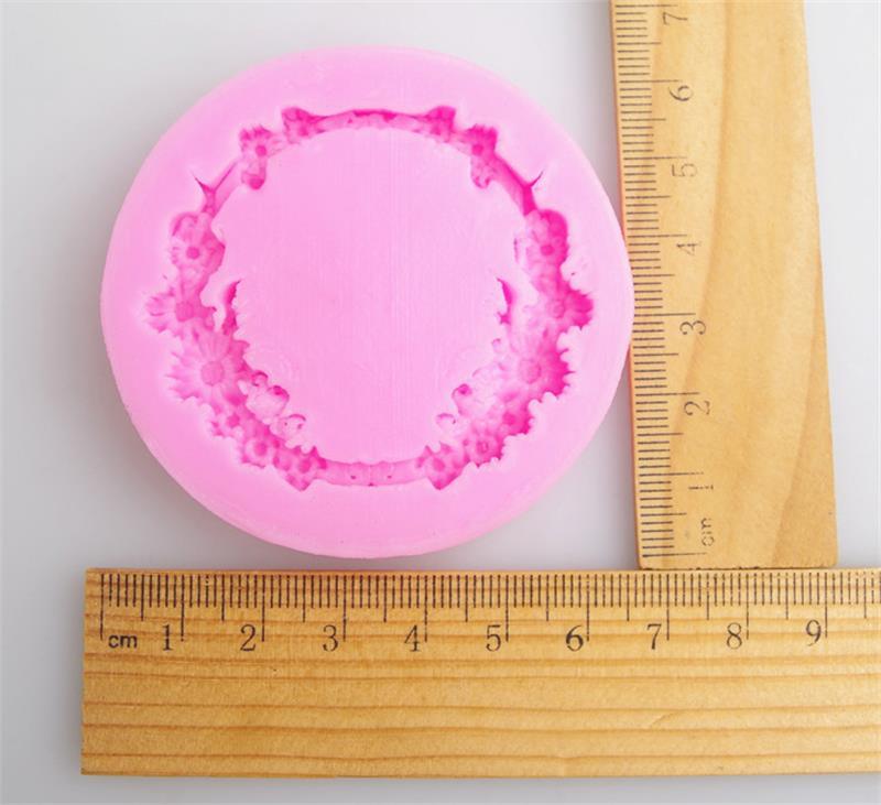 Cute Cake Circle Silicone Cake Mold Fondant Mold Cake Decorating Tools Chocolate Mini Mould Cake Mould Silicone Mold For Cake Decorating Chocolate Cookies Luxury Decoration For Birthday