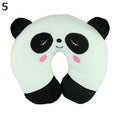 Cute Cartoon Animals U Shaped Pillow Toddler Neck Pillow Travel Car Neck Rest Pillow Support Head Rest Cushion Panda Cat Bear Rabbit Pig Kids Travel Pillow Toddler Neck Pillow U-Shaped Animal Kids Neck Pillow With 3D Embroidery For Airplane
