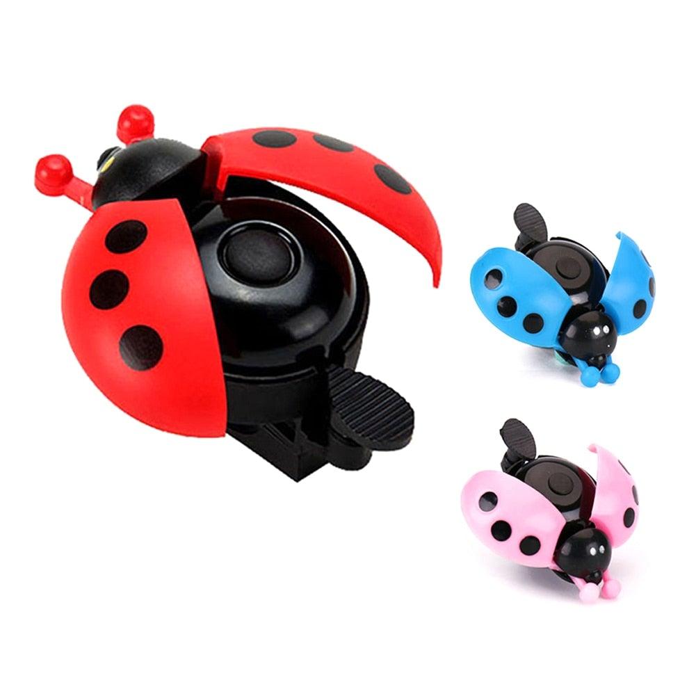 Cute Mini Lovely Beetle Cartoon Ring Bicycle Bell Ring Aluminum Alloy Bike Bell For Cycling Bike Bell Ride Horn Alarm Kid Funny Ladybug Cycling Ride Bike Ring Bell Bike Bells Suitable For Folding Bike Bicycle Horn Loud Sound
