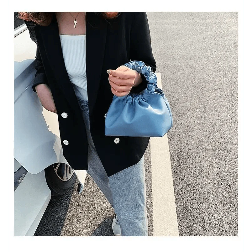 Cute Small Women's Leather Clutches Vintage Style Shoulder Messenger Bags , Handbag And Purses For Women