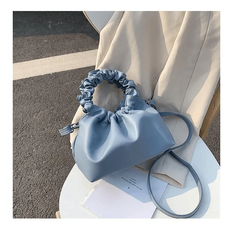 Cute Small Women's Leather Clutches Vintage Style Shoulder Messenger Bags , Handbag And Purses For Women