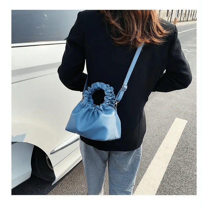 Cute Small Women's Leather Clutches Vintage Style Shoulder Messenger Bags , Handbag And Purses For Women