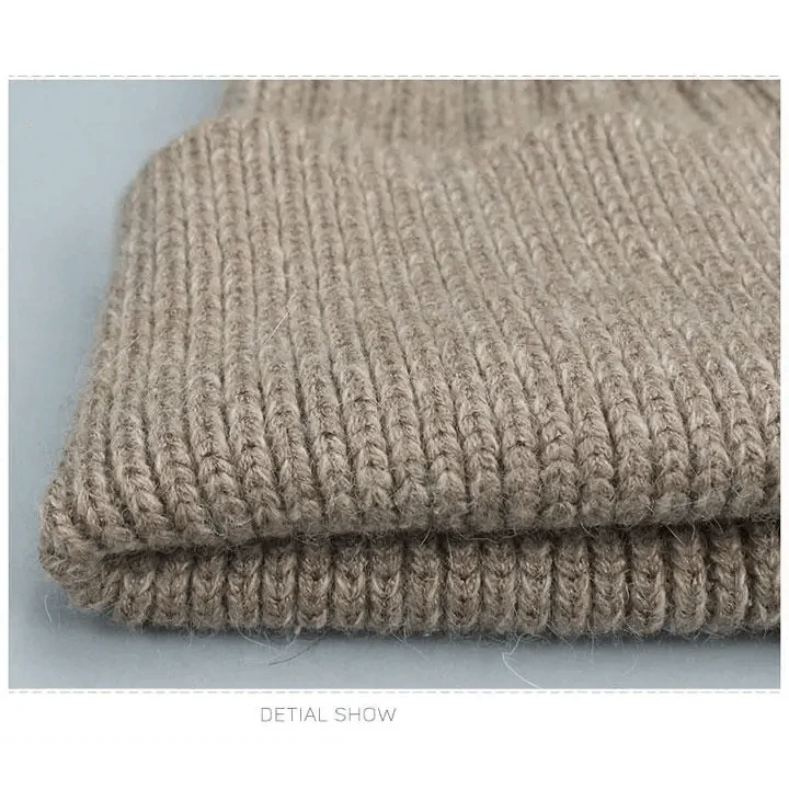 Cute Winter Warm Comfortable Cap Detachable Pom Pom Autumn Super Soft Fashionable Caps For Adults And Kids
