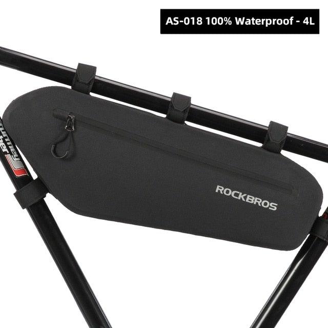 Cycling Bicycle Bags Top Tube Front Frame Bag Waterproof Road  Dirt-resistant Bike Accessories Bags  Bike Frame Bag Waterproof Bike Elegant Design Bag Bicycle Under Top Tube Bag Corner Pouch Storage Bag For Cycling Accessories