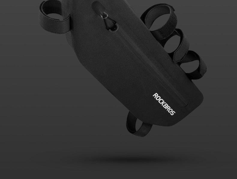 Cycling Bicycle Bags Top Tube Front Frame Bag Waterproof Road  Dirt-resistant Bike Accessories Bags  Bike Frame Bag Waterproof Bike Elegant Design Bag Bicycle Under Top Tube Bag Corner Pouch Storage Bag For Cycling Accessories