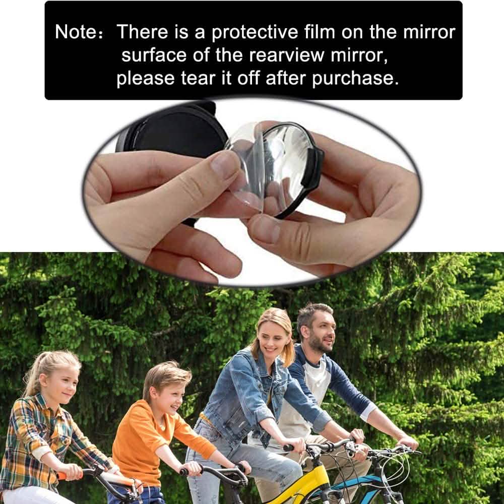 Cycling Wrist Band Rear View Mirror
