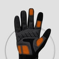 Riding Gloves Men's Motorcycle Handlebar Covers Padded