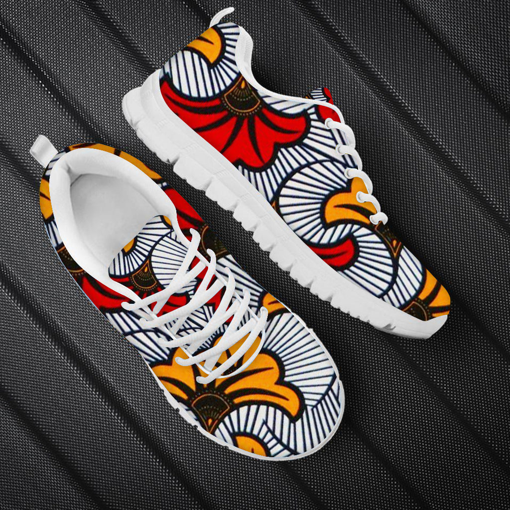 Printed Sports And Leisure Mesh Running Shoes For Men And Women
