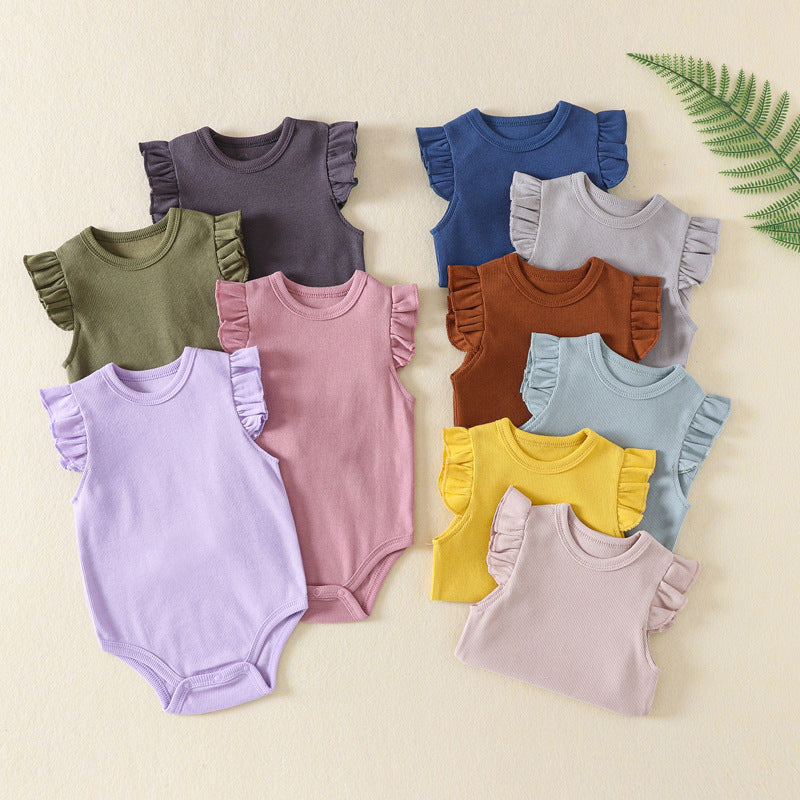 Newborn Clothes Baby Girl Onesie Jumpsuit Romper