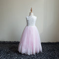 Sleeveless Lace Show Birthday Wedding Dress