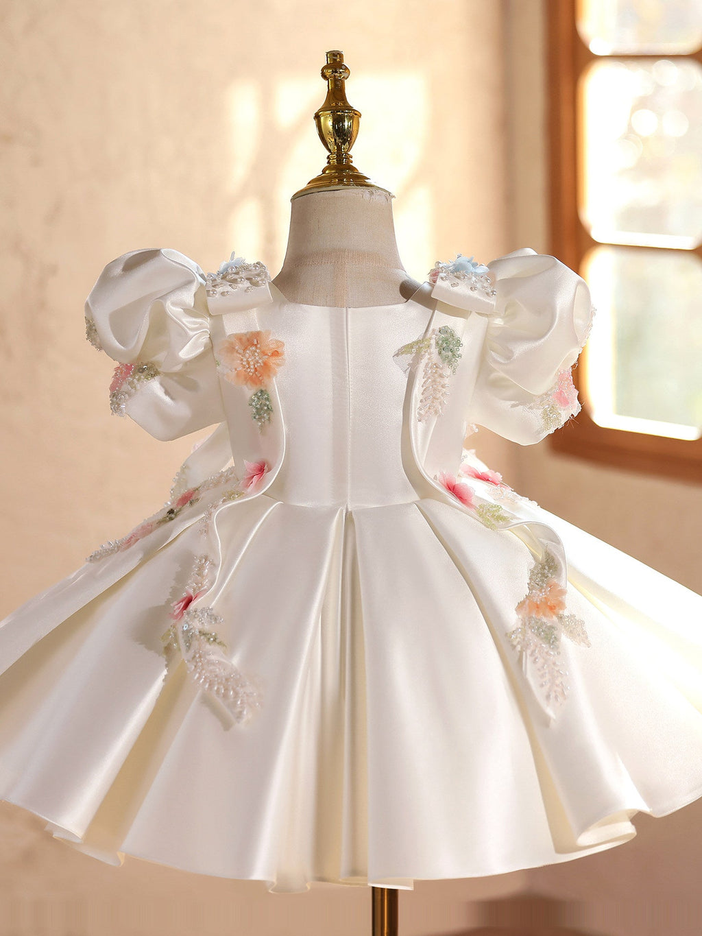 High-end Flower Girl Wedding Puffy Dresssweet And Adorable For Little