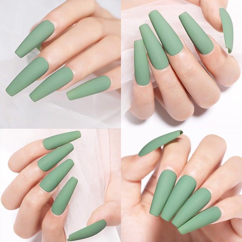Dark Blue Matte Colorful UV Nail Gel Polish Semi Permanent Popular High Quality Fashion Design