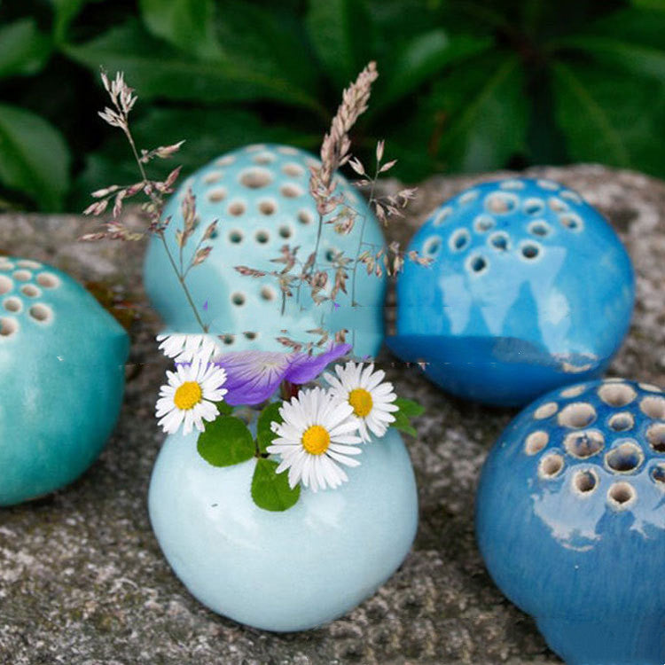 New Resin Handmade Flower Vase Table Handicraft