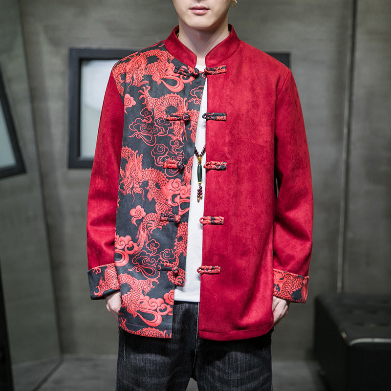 Retro Style Youth Plus Size Jacket Coat