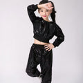 Childrens Sequined Hip-hop Street Dance Performance Cheerleading Team Sportswear