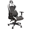 Deco Gear Ergonomic Foam Gaming Chair with Adjustable Head and Lumbar Support