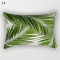 Decorative Throw Pillows Tropical Plants Pillow Cover Polyester Pillow Covers With Flowers And Plants Tropical Style Linen Throw Pillow Covers Decoration Pillowcase Cushions Home Decor
