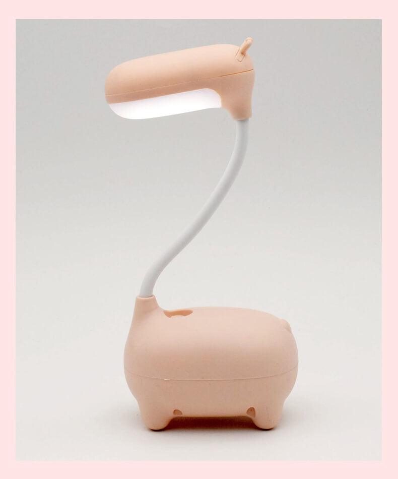 Deer LED Desk Lamp Reading Light USB Rechargeable Table Lamp Cute Night Light For Kids Reading Study Bedside Bedroom Living Room Cute Study Lamps for Bedroom Décor