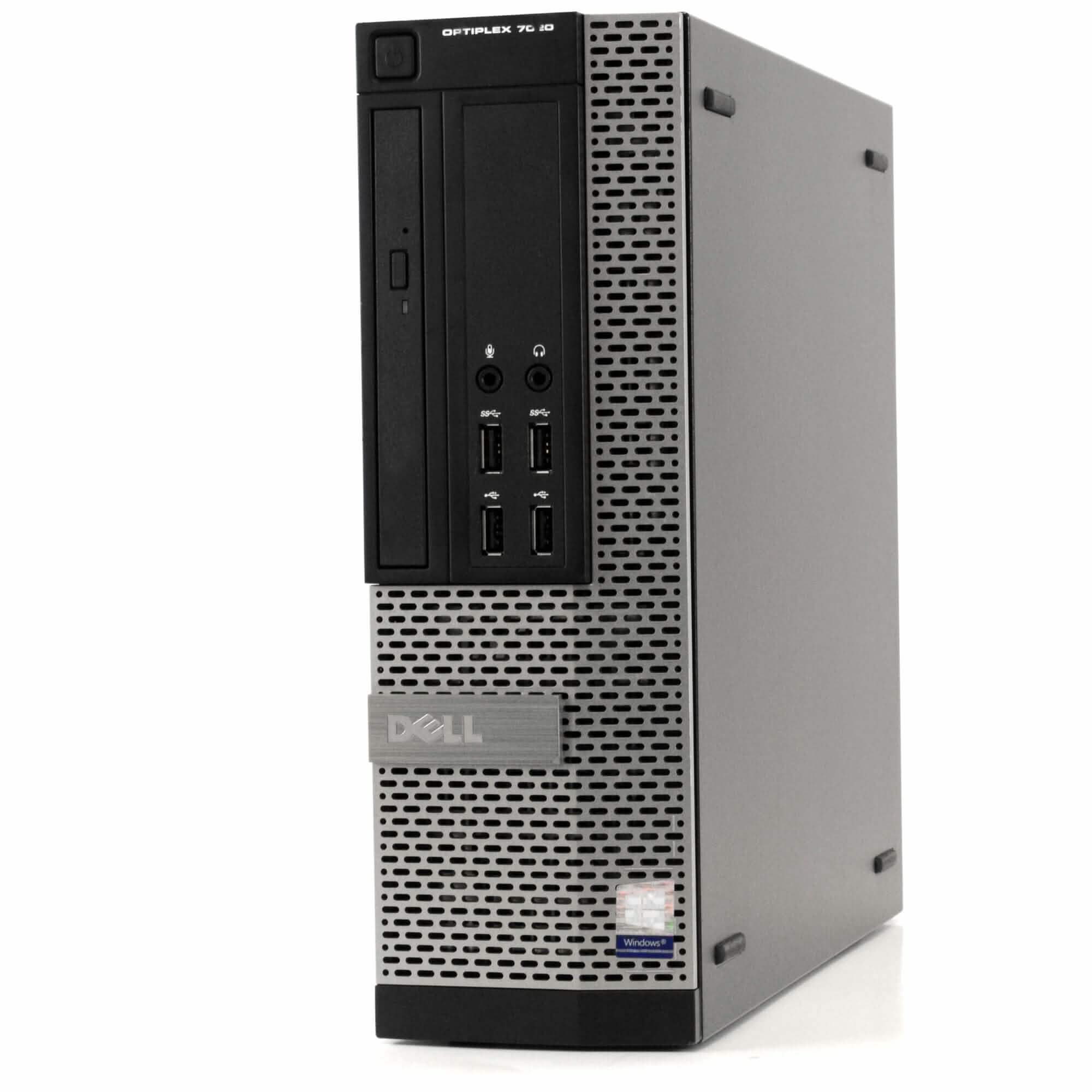 Dell 7020 Intel Core i7 8GB RAM 240GB SSD Windows 10 Pro WiFi Desktop PC (Refurbished)