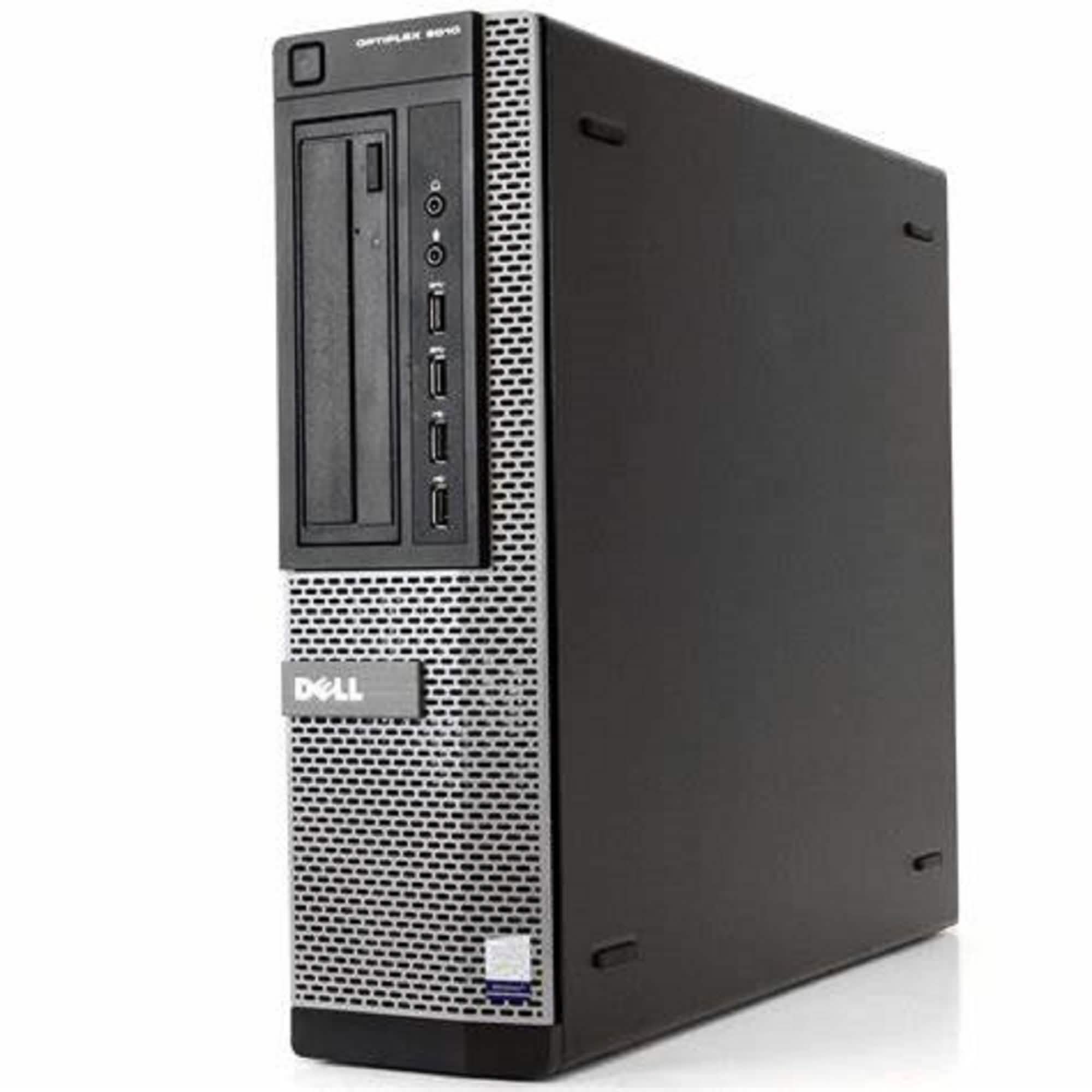 Dell 9010 Intel Core i7 8GB RAM 500GB HDD Windows 10 Pro WiFi Desktop PC (Refurbished)