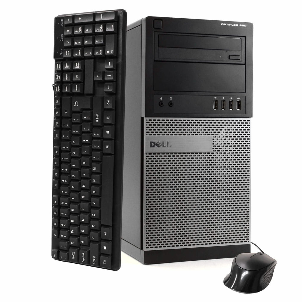 Dell 990 Intel Core i5 8GB RAM 500GB HDD Windows 10 Home WiFi (Refurbished)