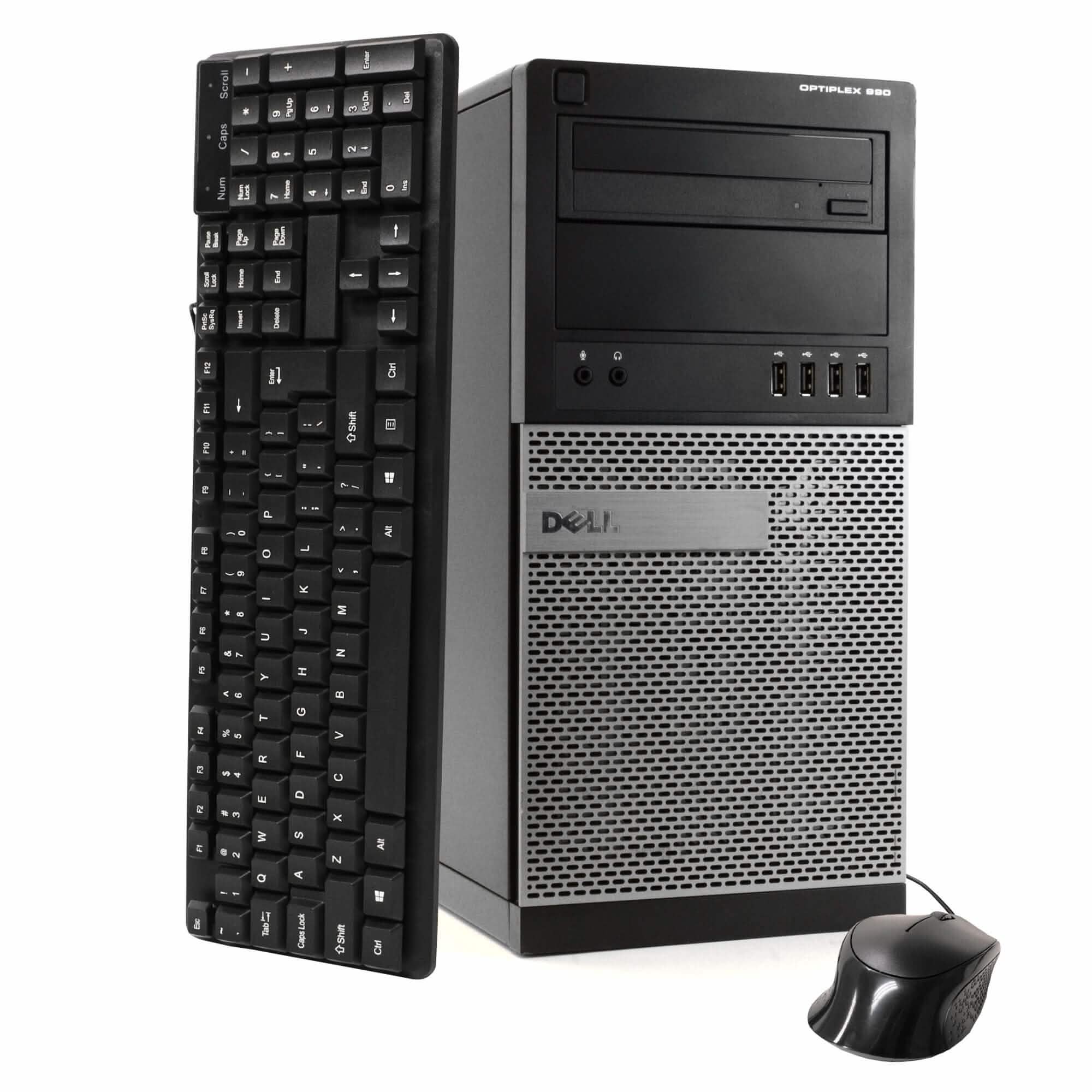 Dell 990 Intel Core i5 8GB RAM 500GB HDD Windows 10 Home WiFi (Refurbished)
