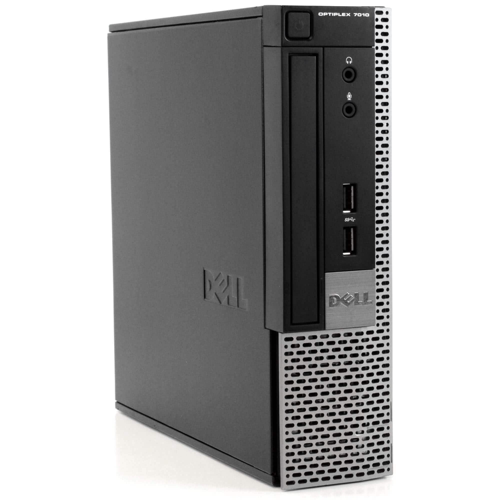 Dell OptiPlex 7010 Ultra Small Form Factor Computer PC with 22" Widescreen Screen (Refurbished)