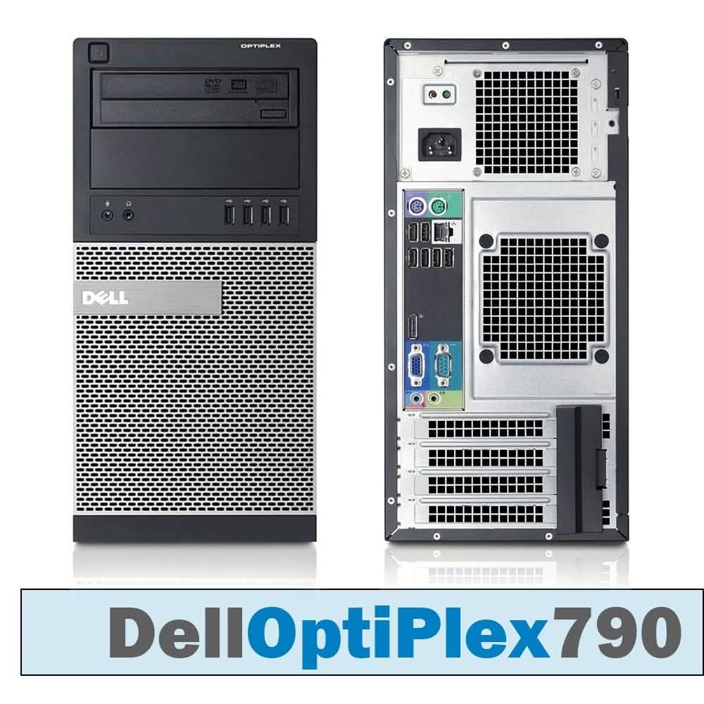 Dell OptiPlex 790 MT/Core i5-2400 Quad @ 3.1 GHz (Refurbished)