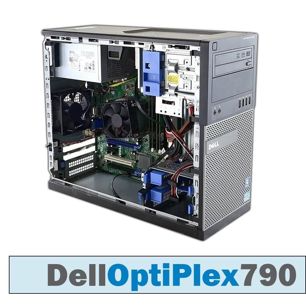 Dell OptiPlex 790 MT/Core i5-2400 Quad @ 3.1 GHz (Refurbished)