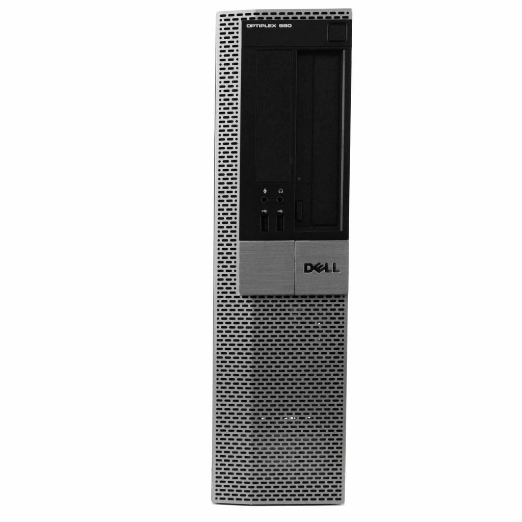 Dell OptiPlex 980 Desktop Computer + 19" Flat Screen Monitor (Refurbished)